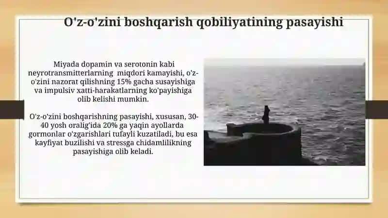 Biolagik keksayish davridagi shaxs psixologiyasi 4
