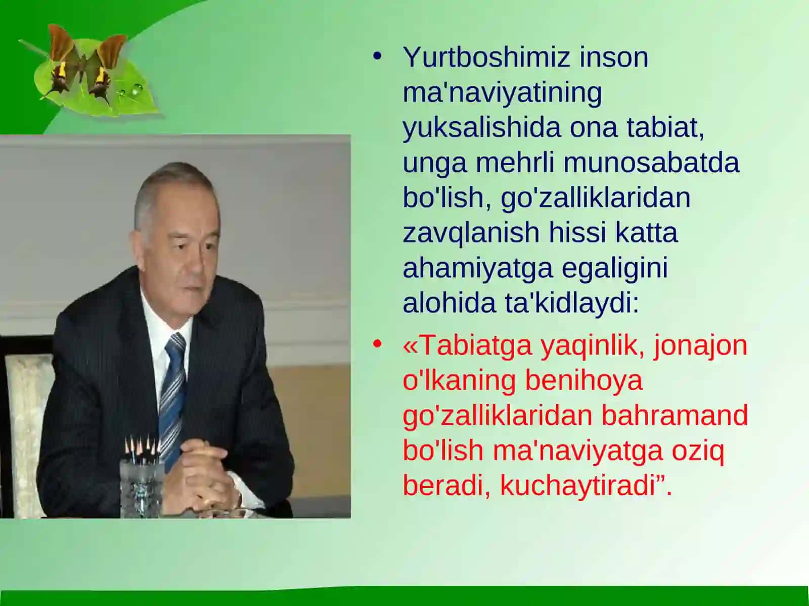 Ekologik tarbiyaning mazmun mohiyati 4