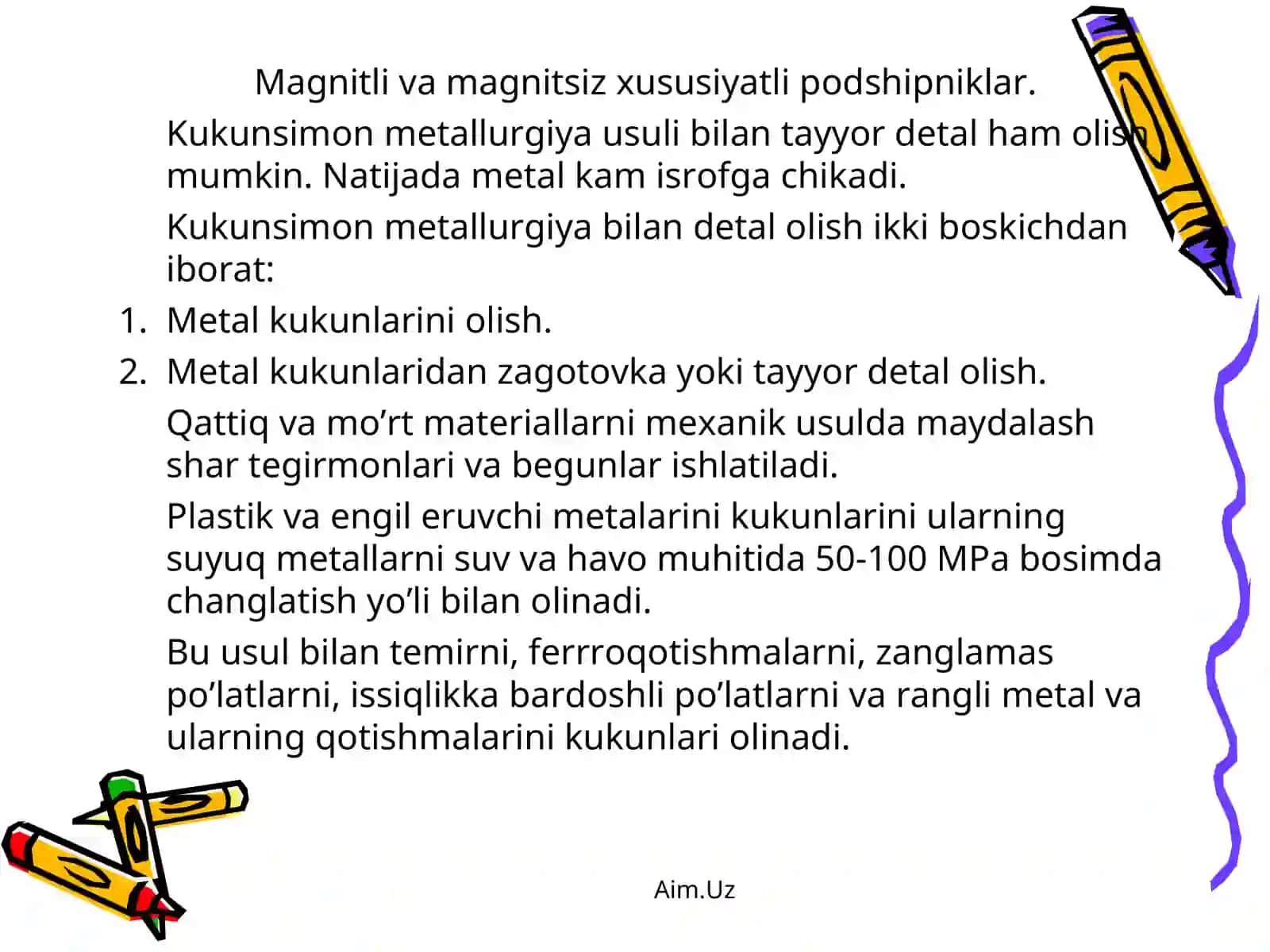 Kukun mеtаllurgiyasi 4