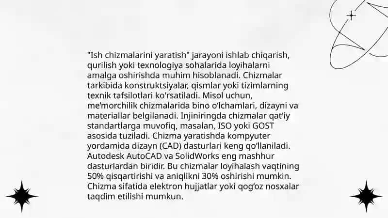 Shakl va o'lchamlarni aniqlash 4