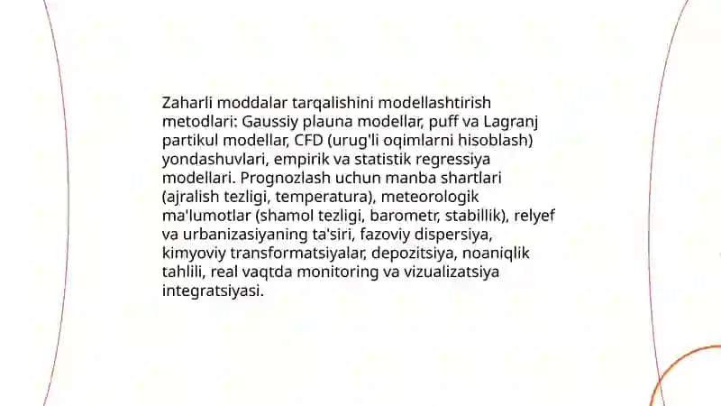 Kimyoviy vaziyatni baholash 4