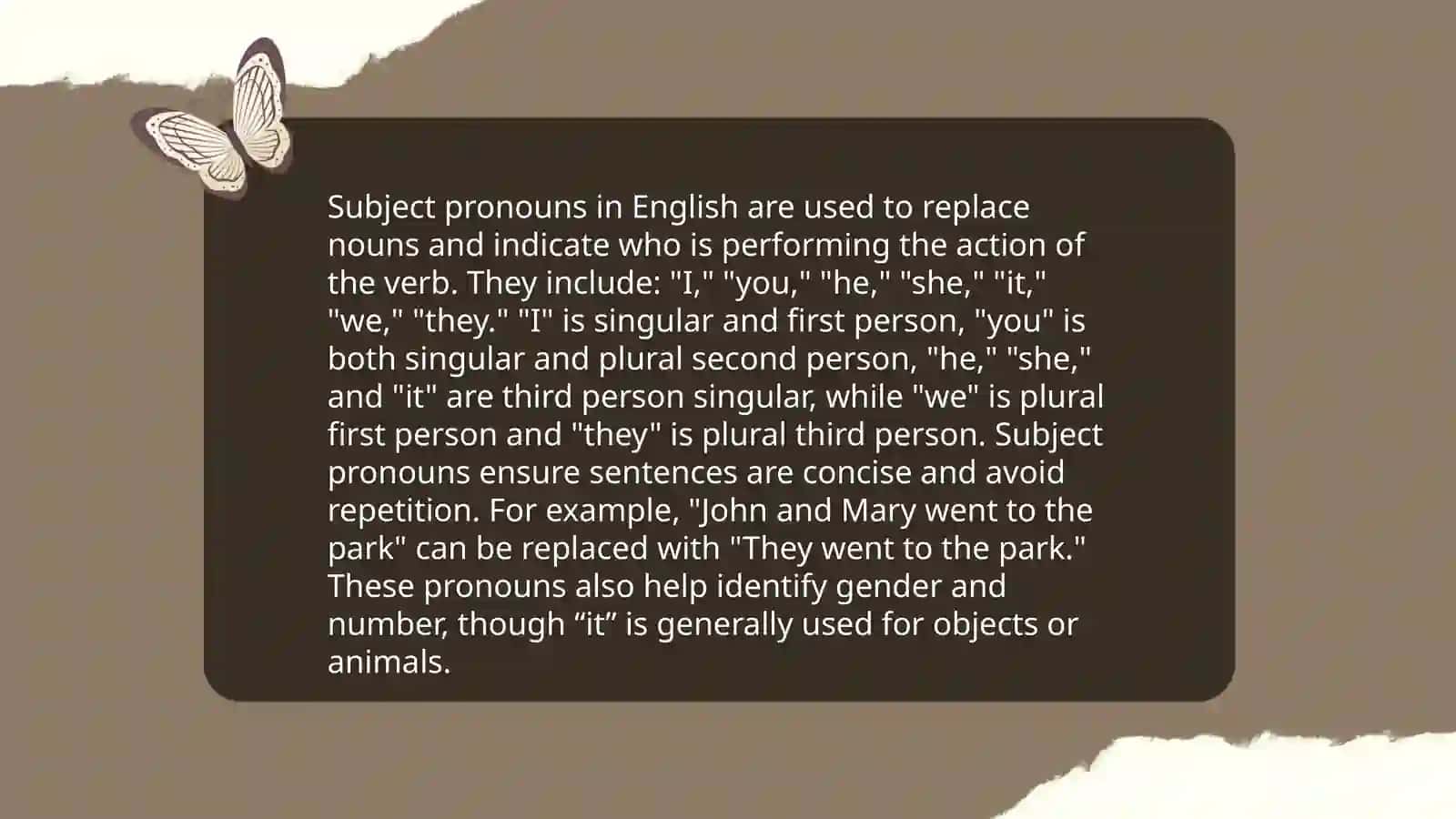 Personal Pronouns 4