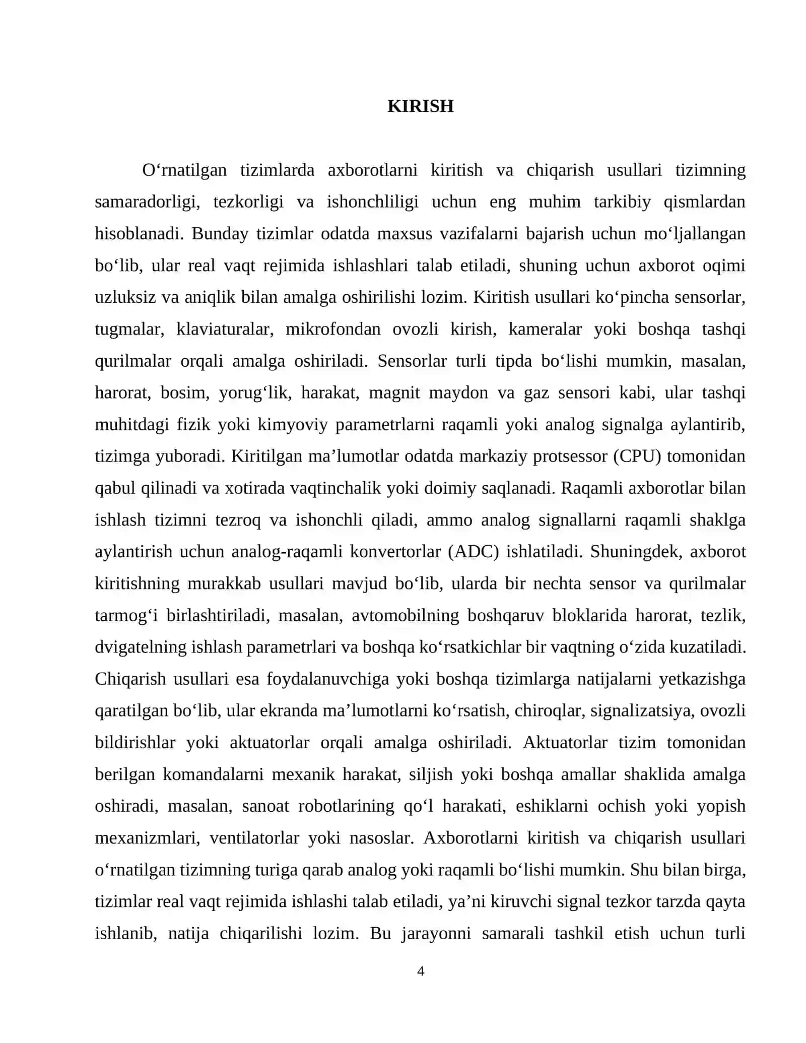 Sistemalarda Axborotlarni Kiritish-Chiqarish Usullari 4