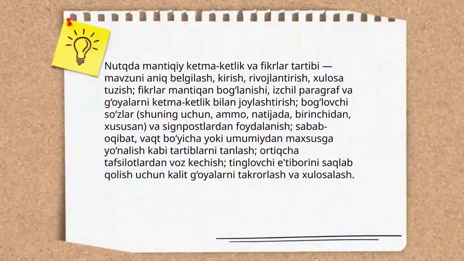 Bogʻlanishli nutq va uni oʻstirish qoidalari 4