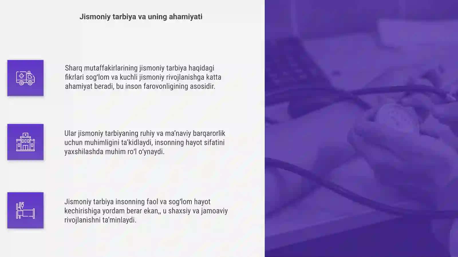 Sharq mutaffakirlarining jismoniy tarbiya haqida qarashlari 4