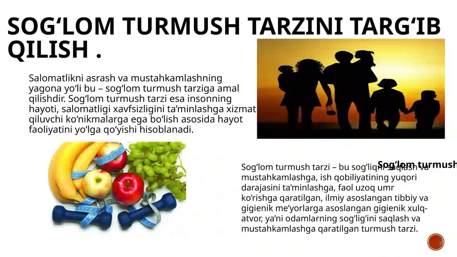 Sogʻlomturmush tarzinitargʻibqilish 4