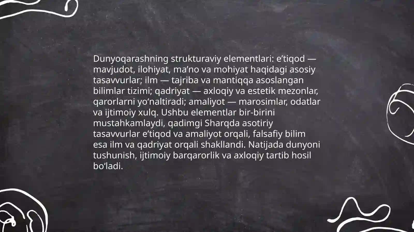 Dunyo qarashning mohiyati tuzilishi va asosiy funksiyalari 4