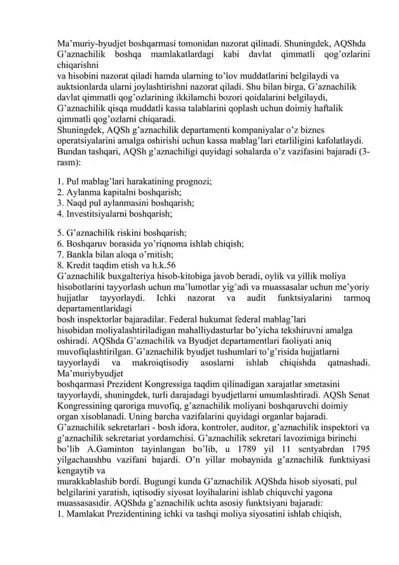 XORIJIY MAMLAKATLAR G’AZNACHILIK TIZIMLARI 4