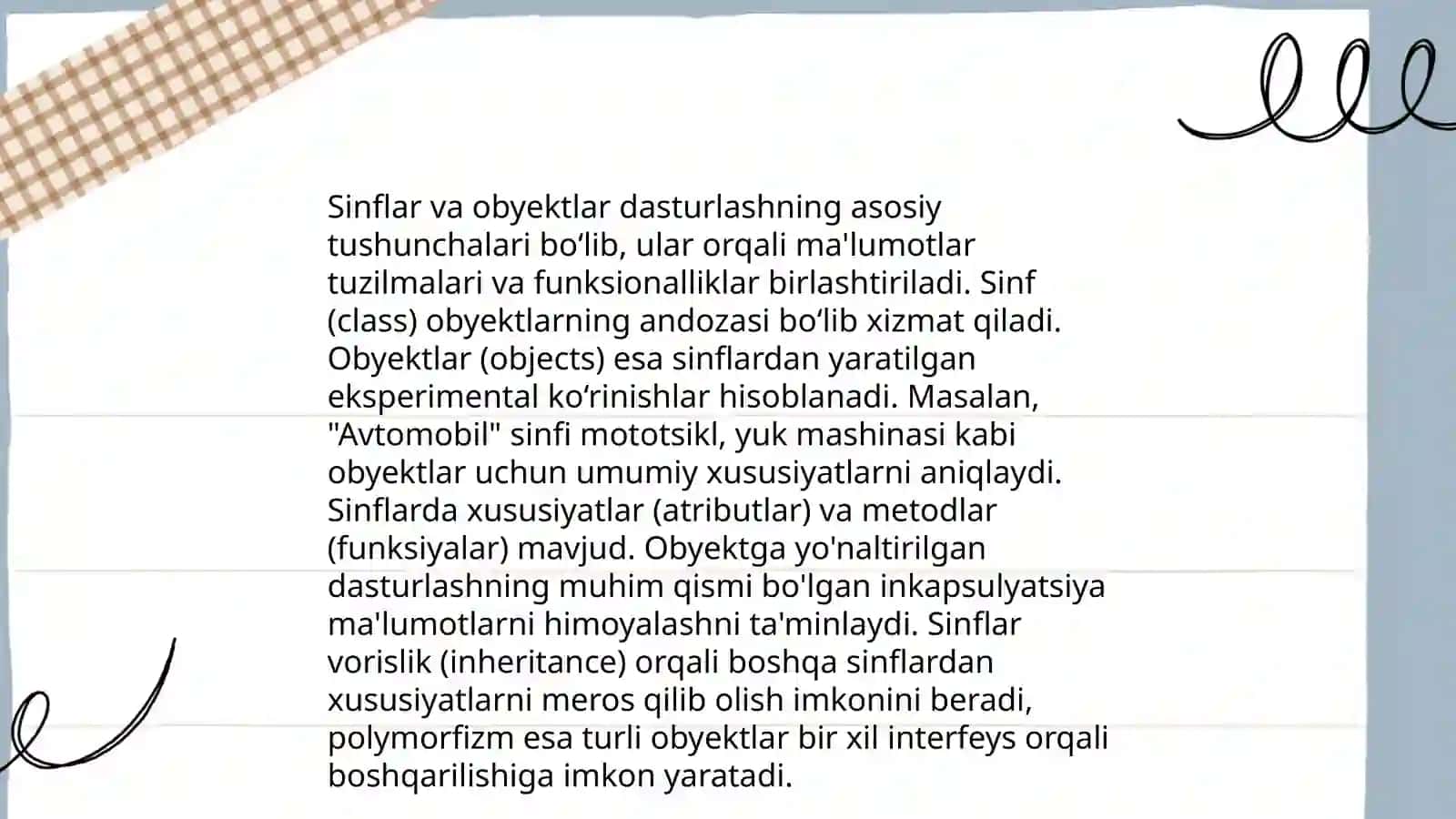 Qoʻshimcha.Net sinflari va tuzilmalari 4