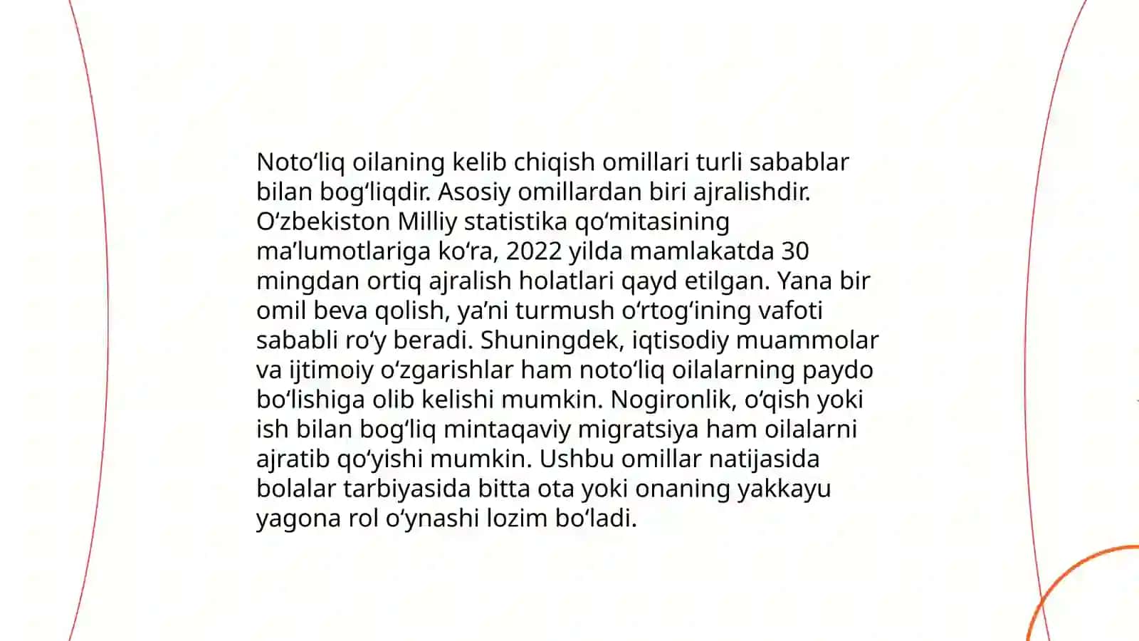 Noto'liq oilaning ijtimoiy- pedagogik muammolari 4