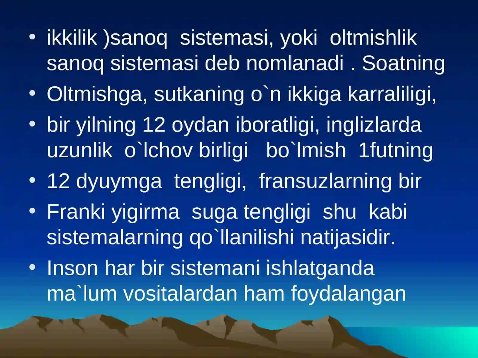 5-dars sanoq sistemalari haqida 4