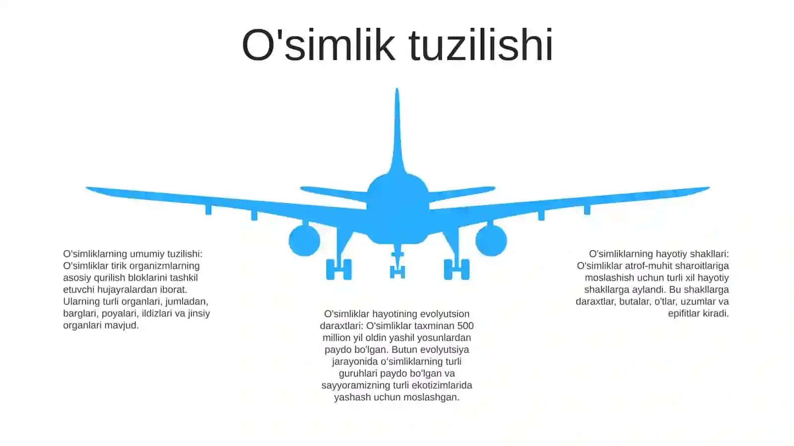 O'Simliklar Dunyosi Ularning Hayotiy Shakllari 4