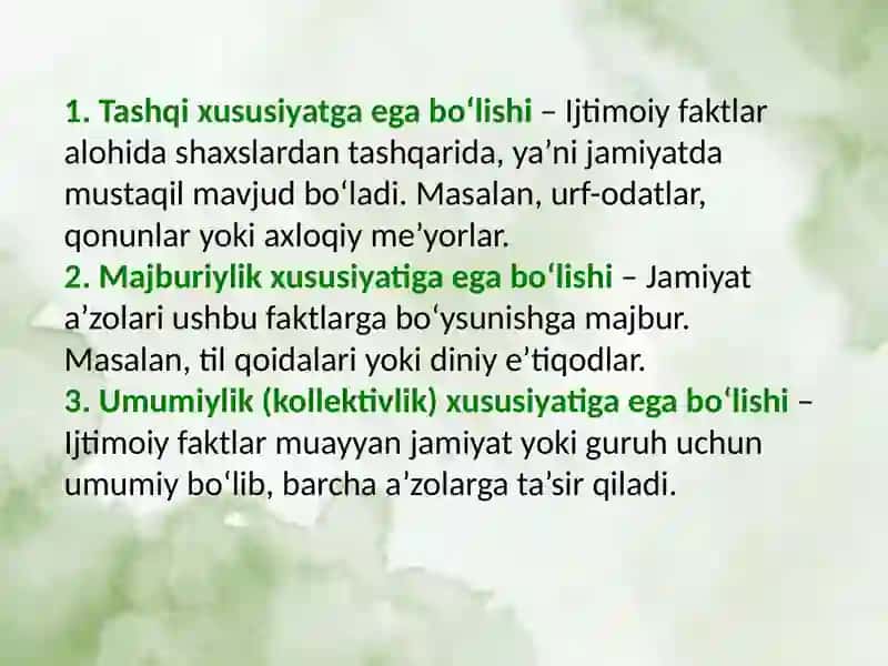 Emil Dyurkgeymning sotsiologik qarashlari 4