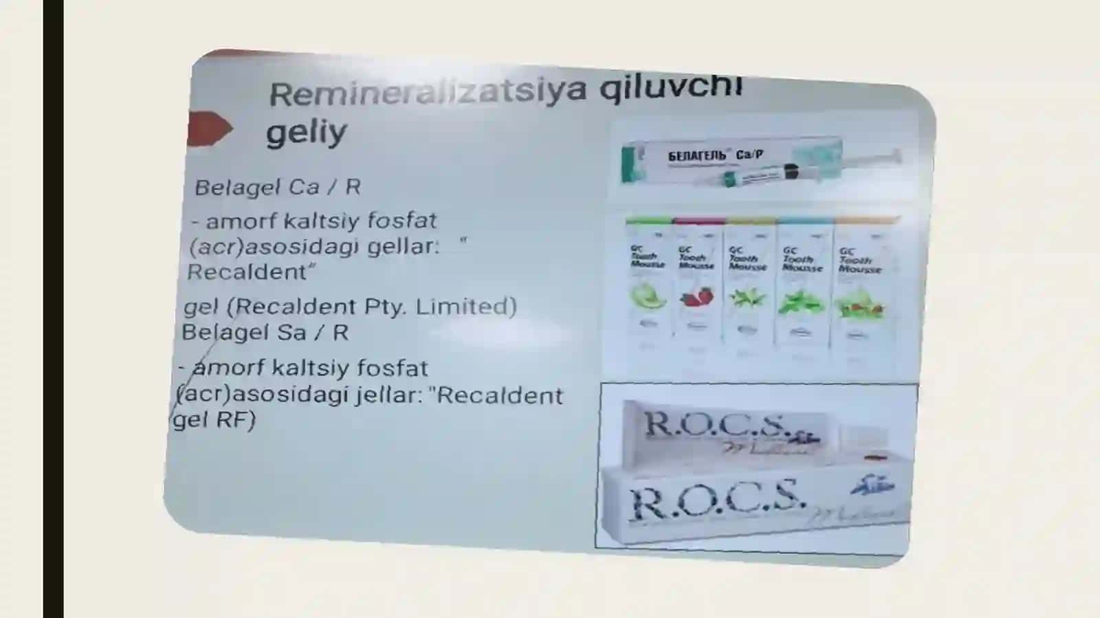 KARIES KASALLIGI PROFILAKTIKASI. KARIES PROFILAKTIKASINING TURLARI VA VOSITALARI 4