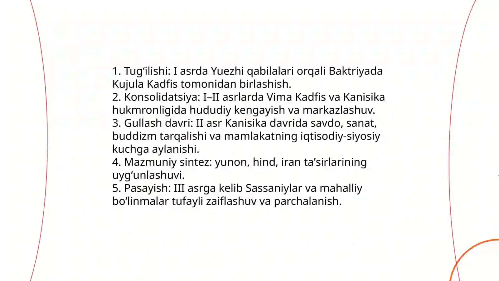 Kushonlar imperiyasi davrida davlatchilik tarixi 4