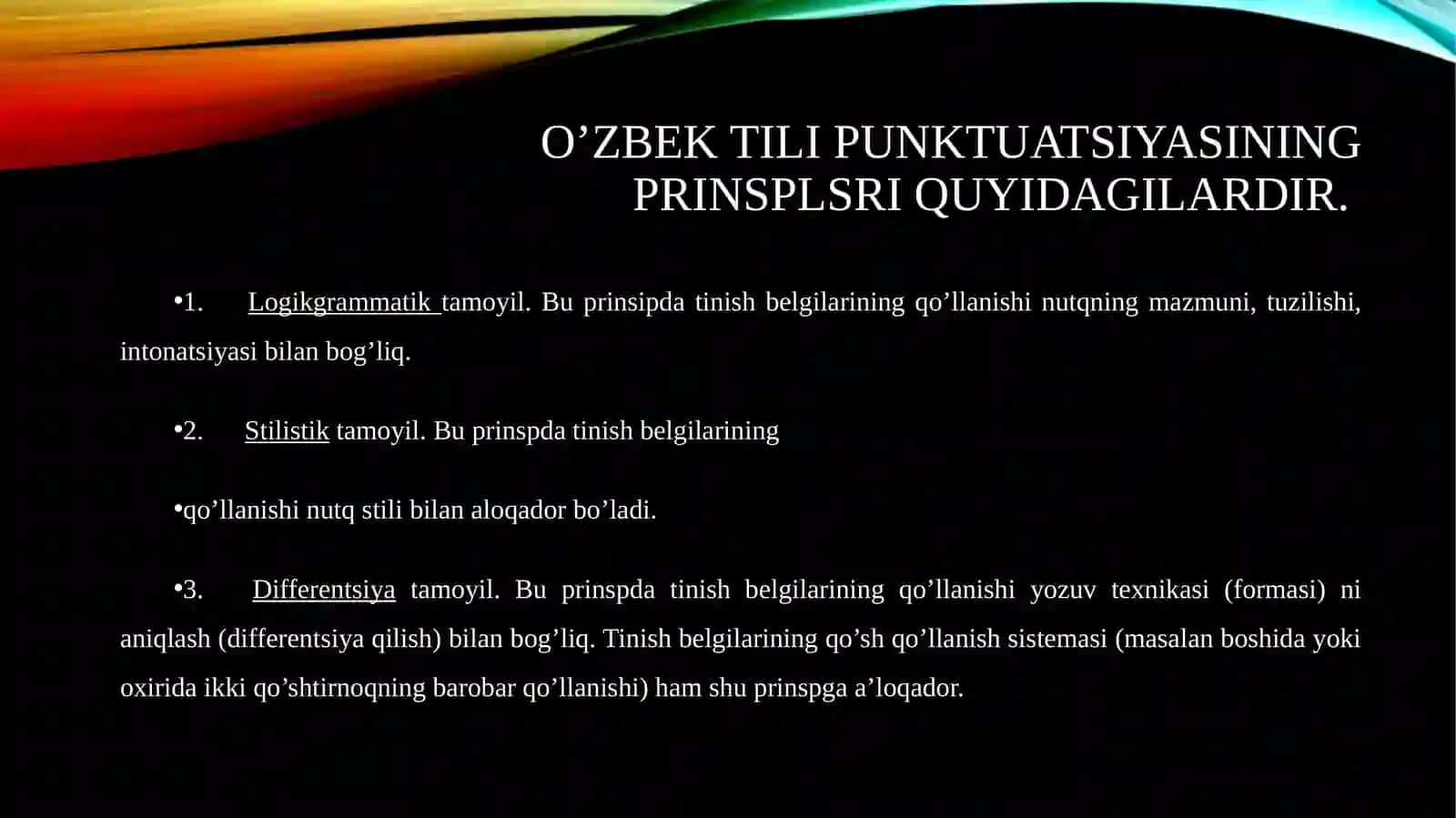 Punktuatsiya haqida ma’lumot 4