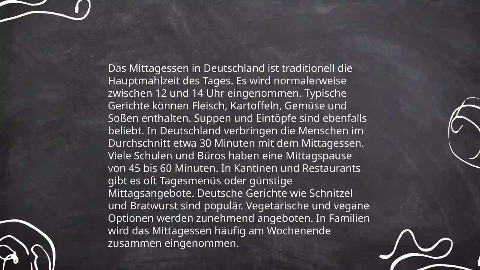 Die Mahlzeit 4