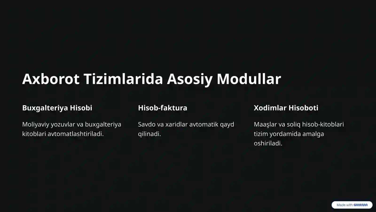 Buxgalteriya Hisobi Axborot Tizimlari va Avtomatlashtirilgan Texnologiyalar 4