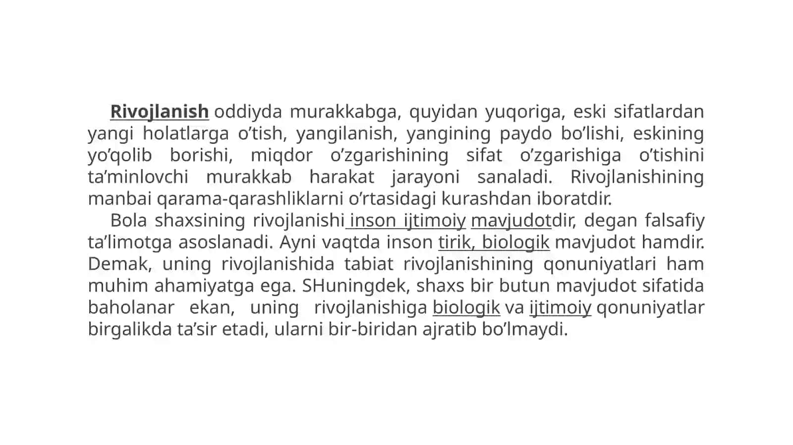 Shaxsiy ijtimoiy tarbiyasining o'ziga xosliklari 4