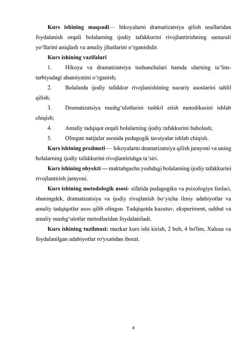 Hikoyalarni dramatizatsiya qilish orqali ijodiy tafakkurni oshirish 4