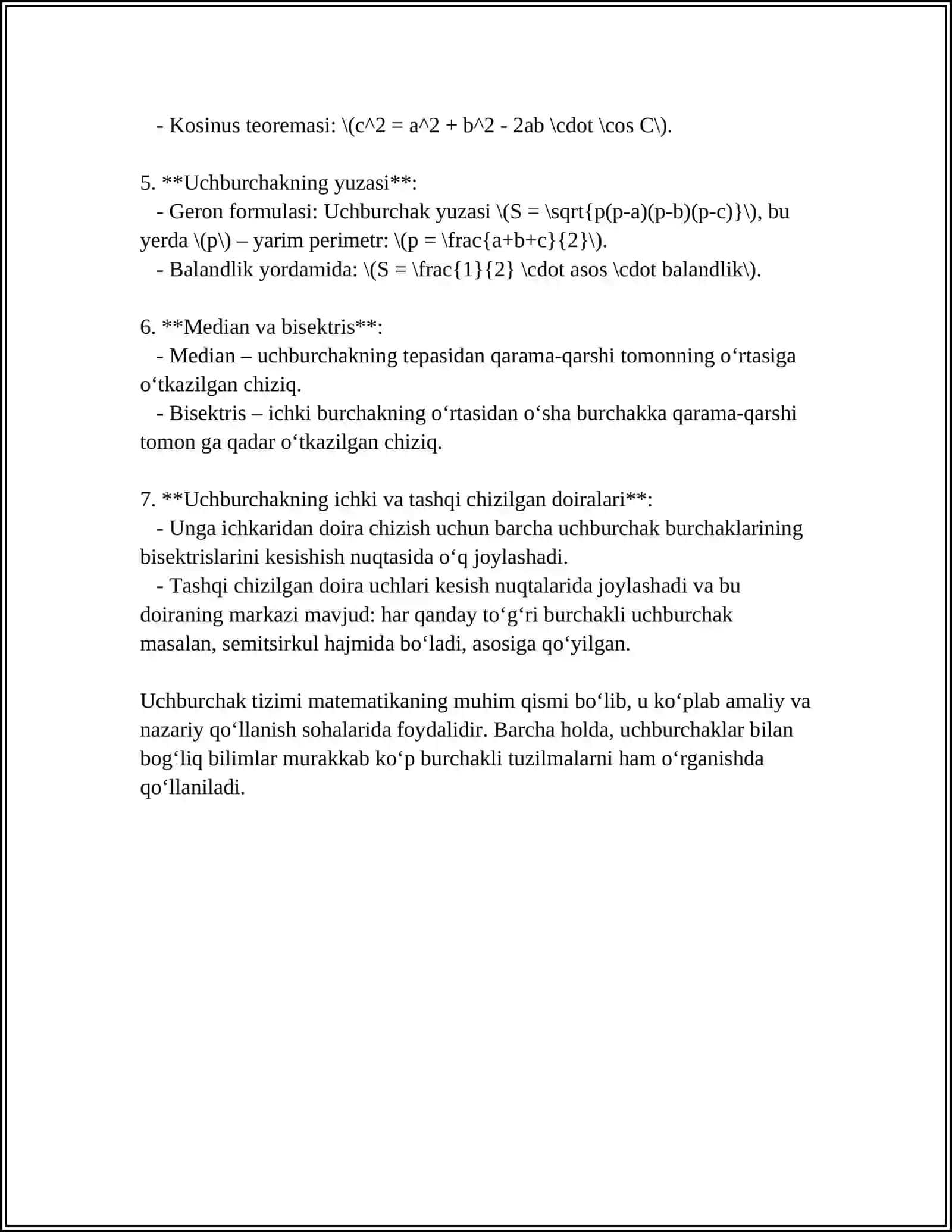 UCHBURCHAK TIZIMINING ISHLASH MEXANIZMLARI 4