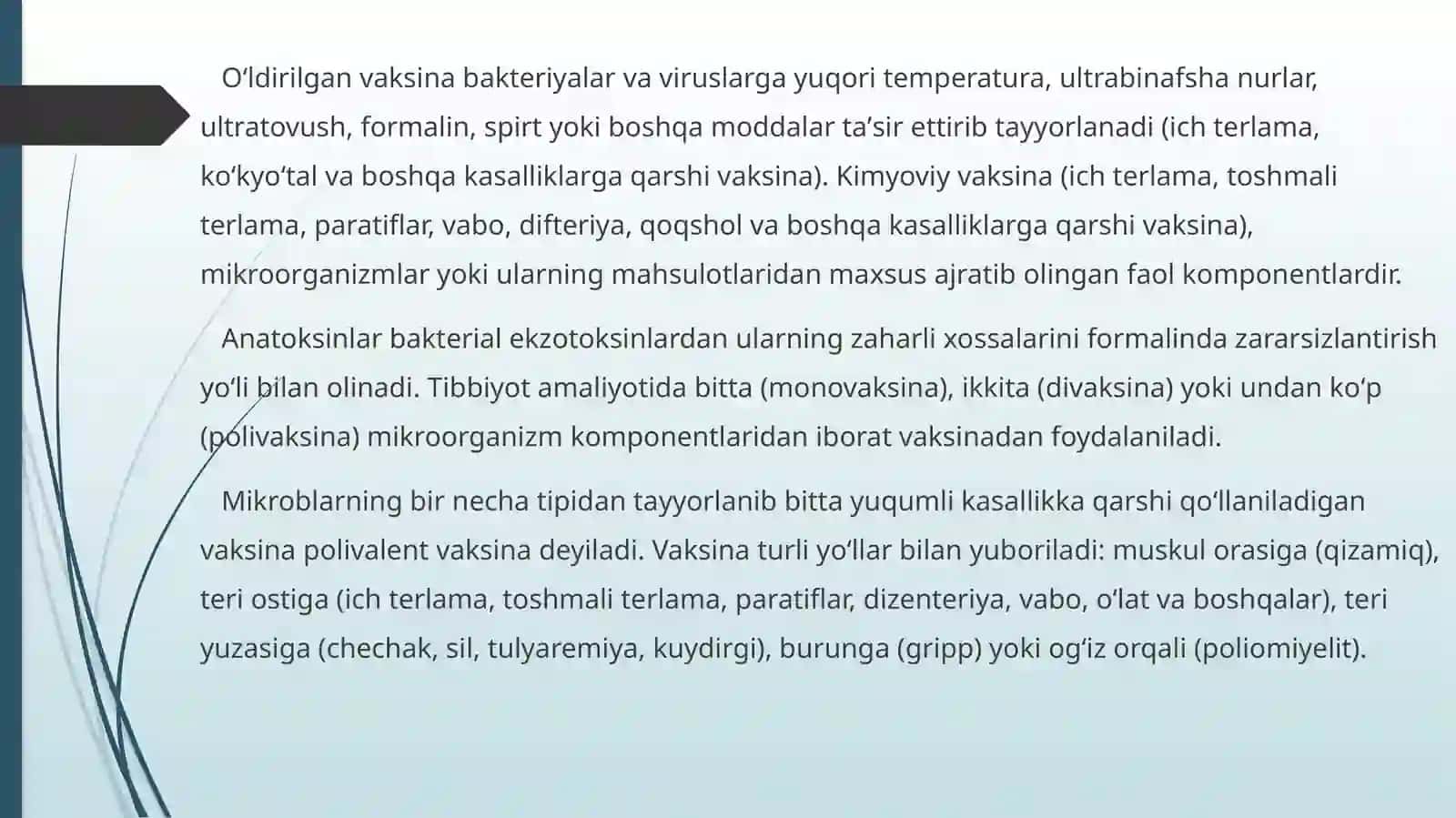 Virusga qarshi vaktsinalar va ularni ishlab chiqarish 4