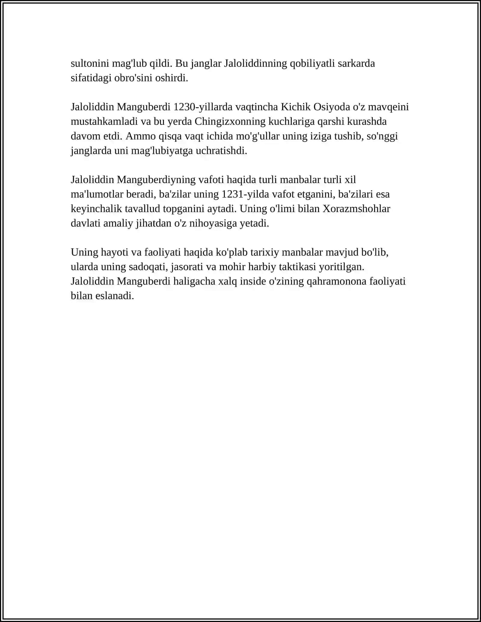 JALOLIDDIN MANGUBERDI BUYUK SARKARDA 4