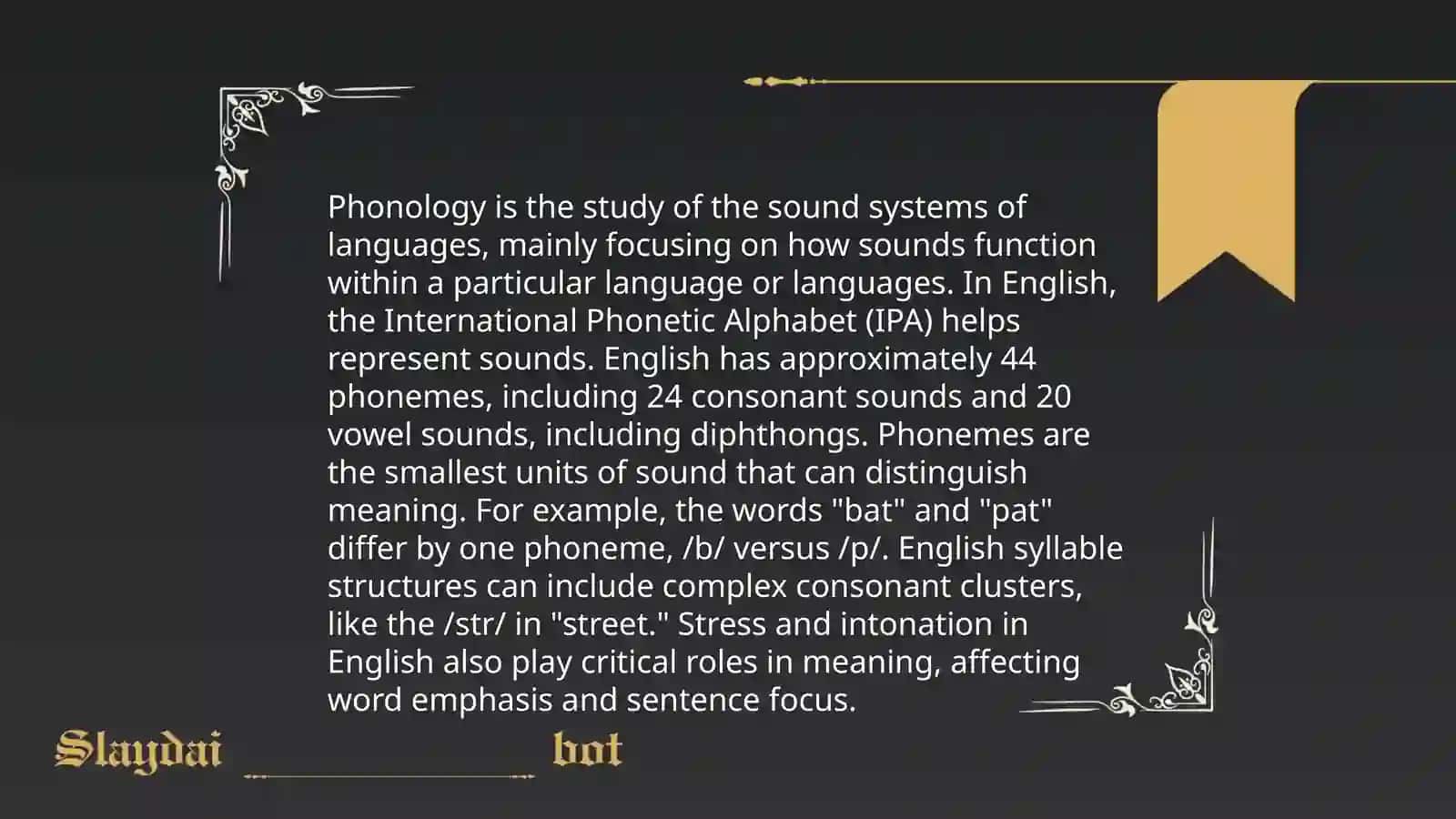 Phonetics Study 4