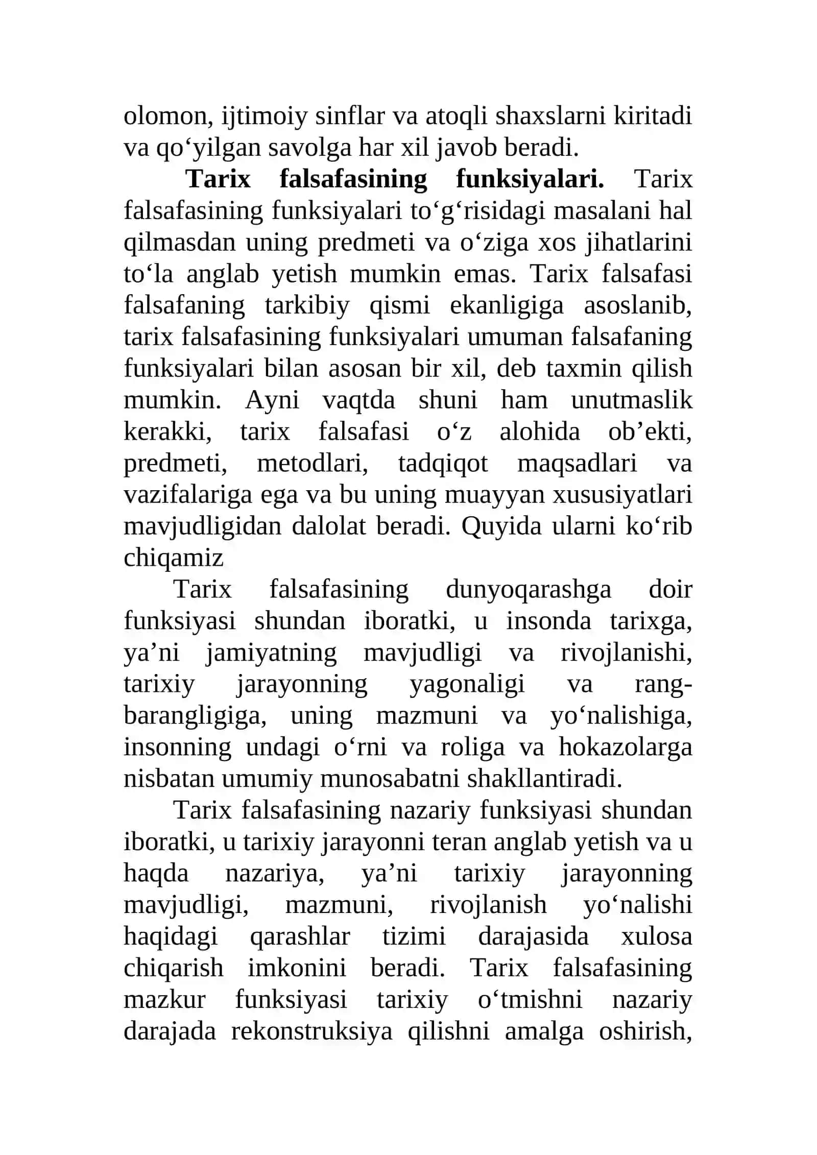 Tarix falsafasi, sivilizatsiya va madaniyat 4