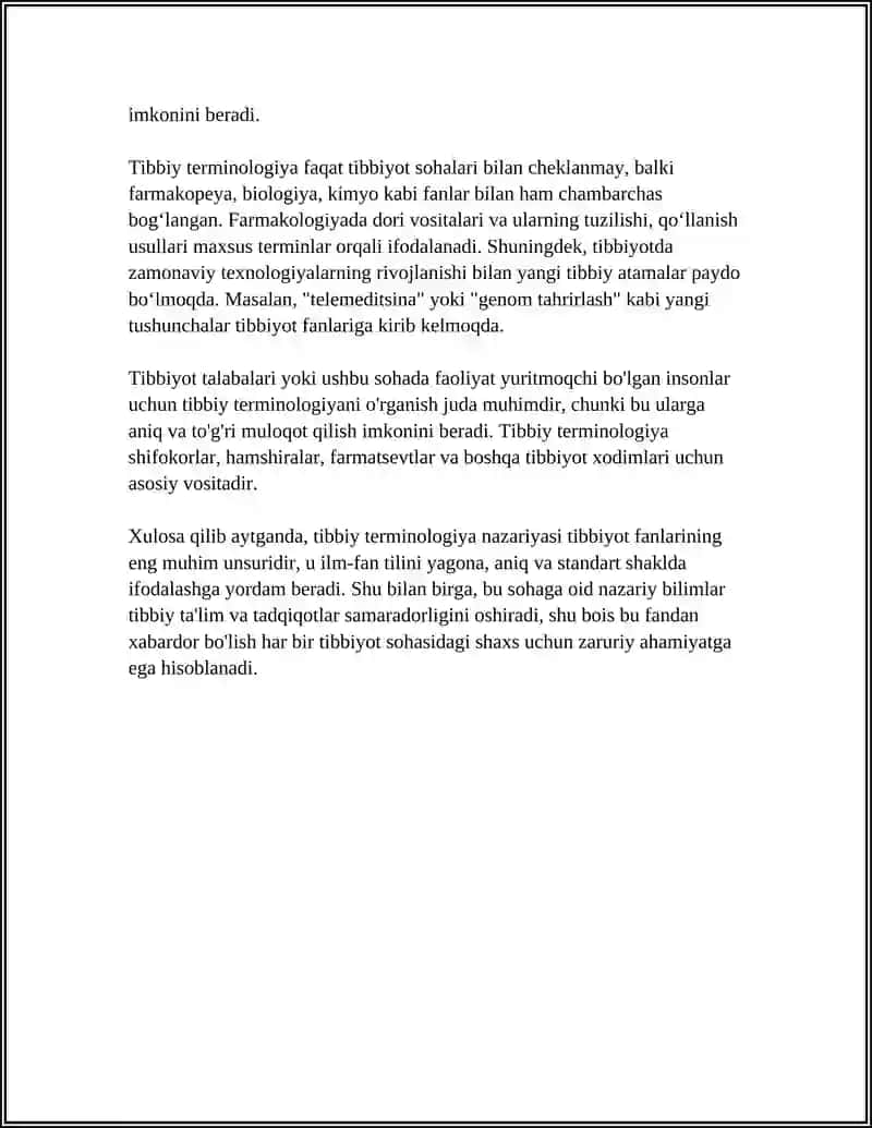 TIBBIY ATAMALAR LUĞATINI TUZISH 4