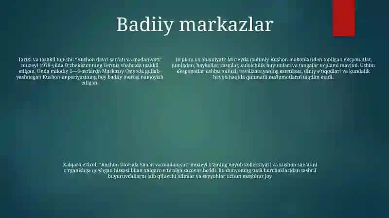 Kushon Davrida San'At Va Madaniyat 4