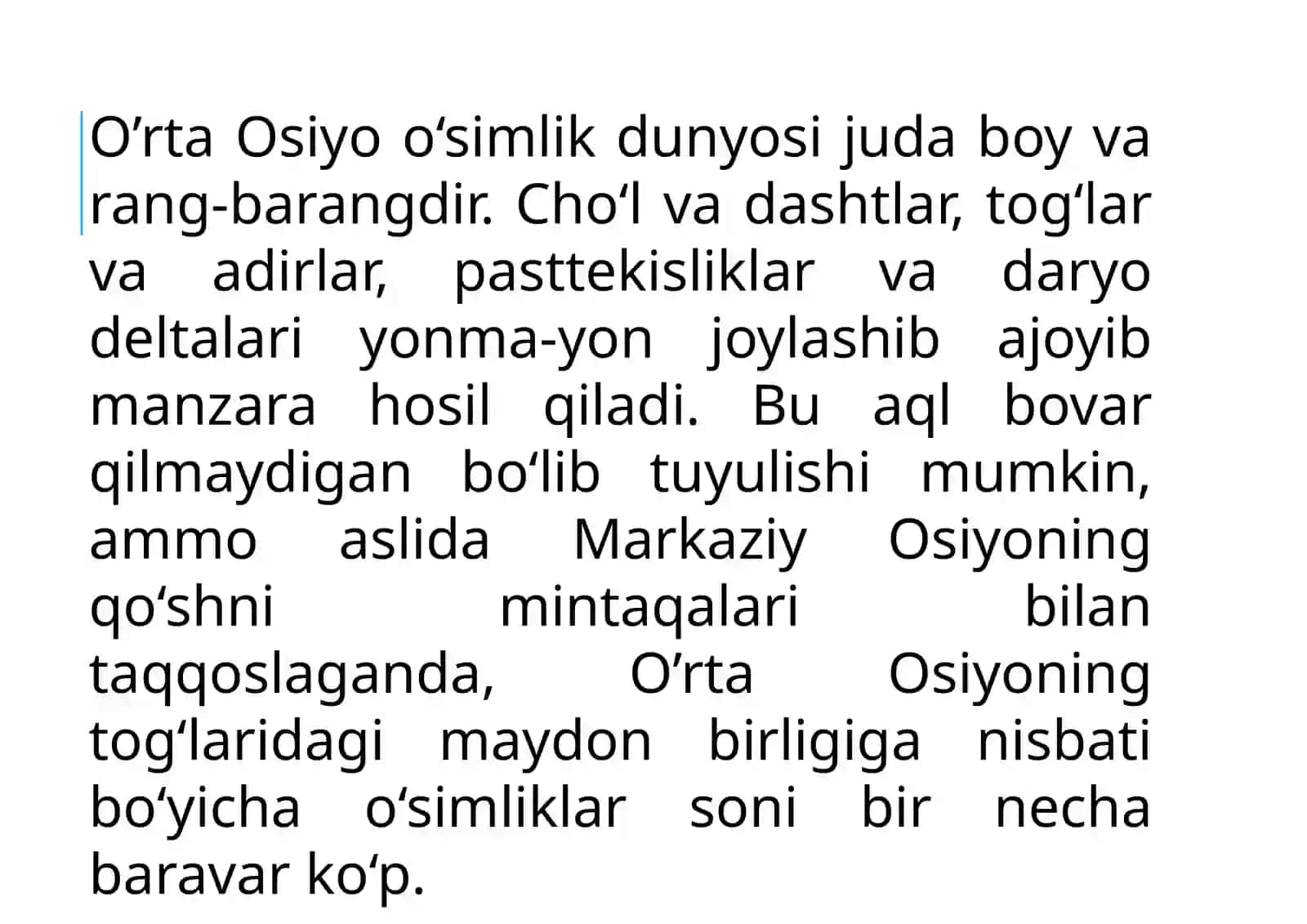 BERDIYEVA DINARANING DORIVOR O’SIMLIKLAR FANIDAN TAQDIMOTI 4