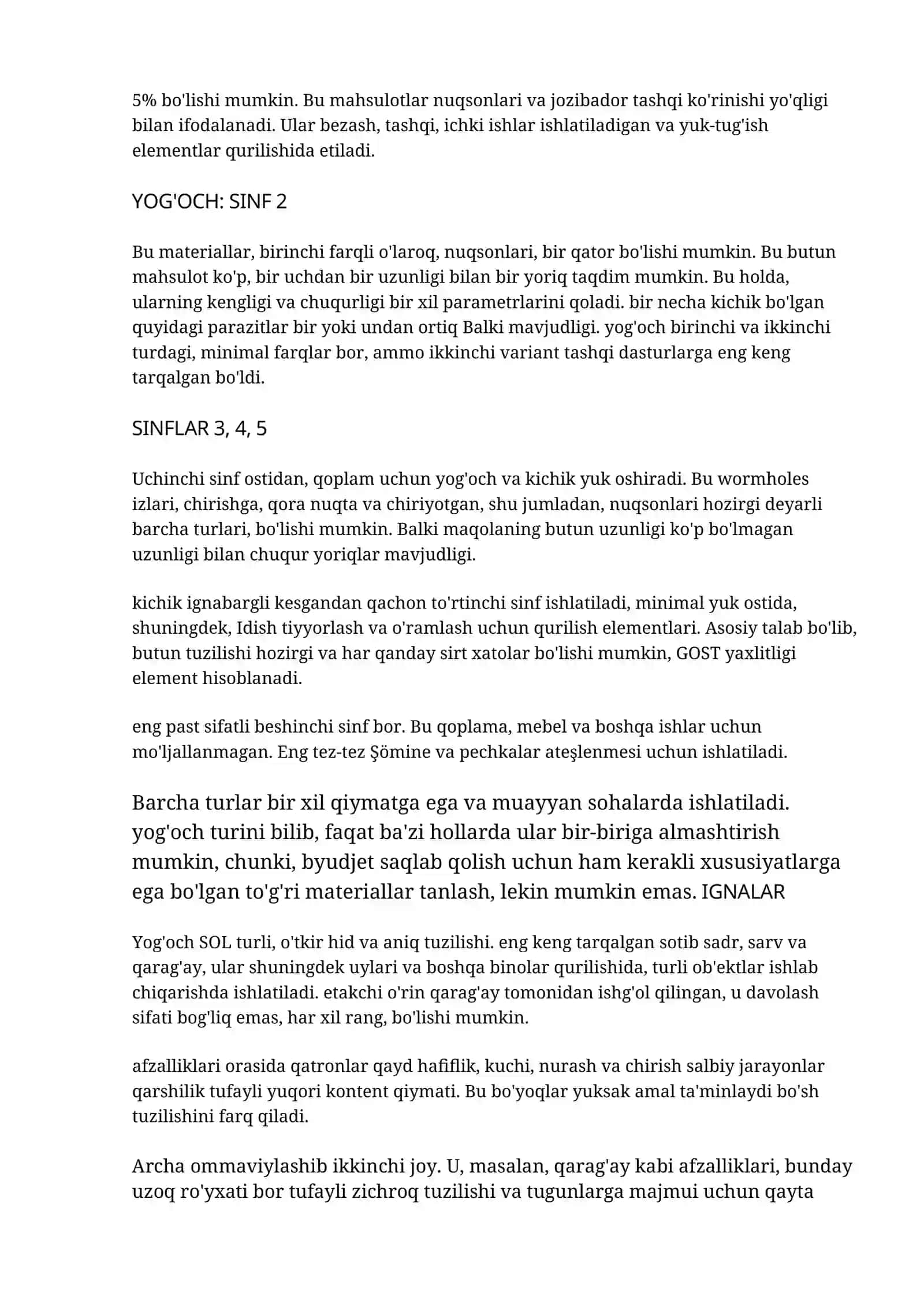 Yog’ochsozlik 4