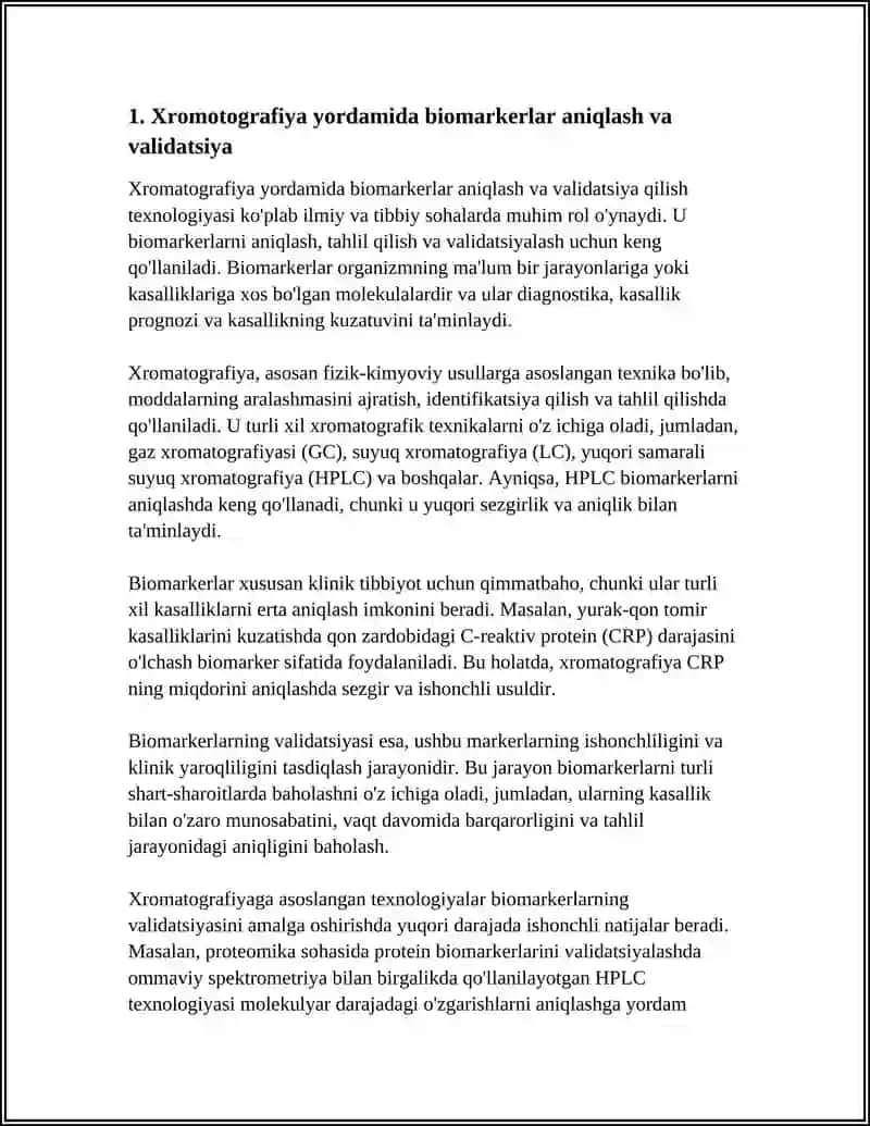 XROMOTOGRAFIYANING TIBBIY IZLANISHLARDAGI IMKONIYATLARI 4