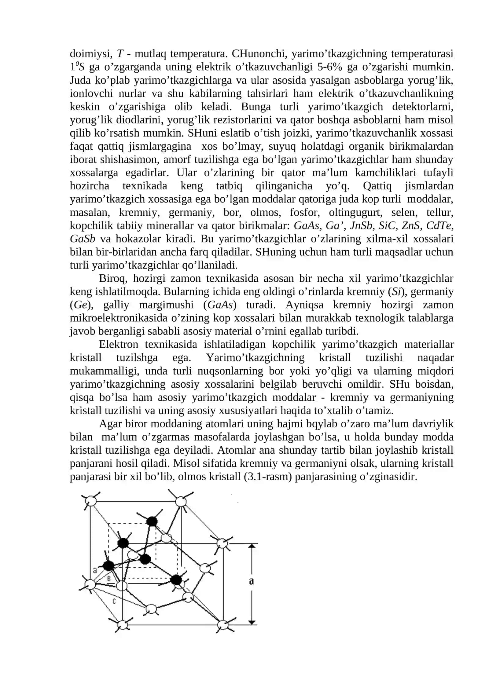KONDESRLANGAN XOLAT FIZIKASI FANIDAN KURS ISHI 4