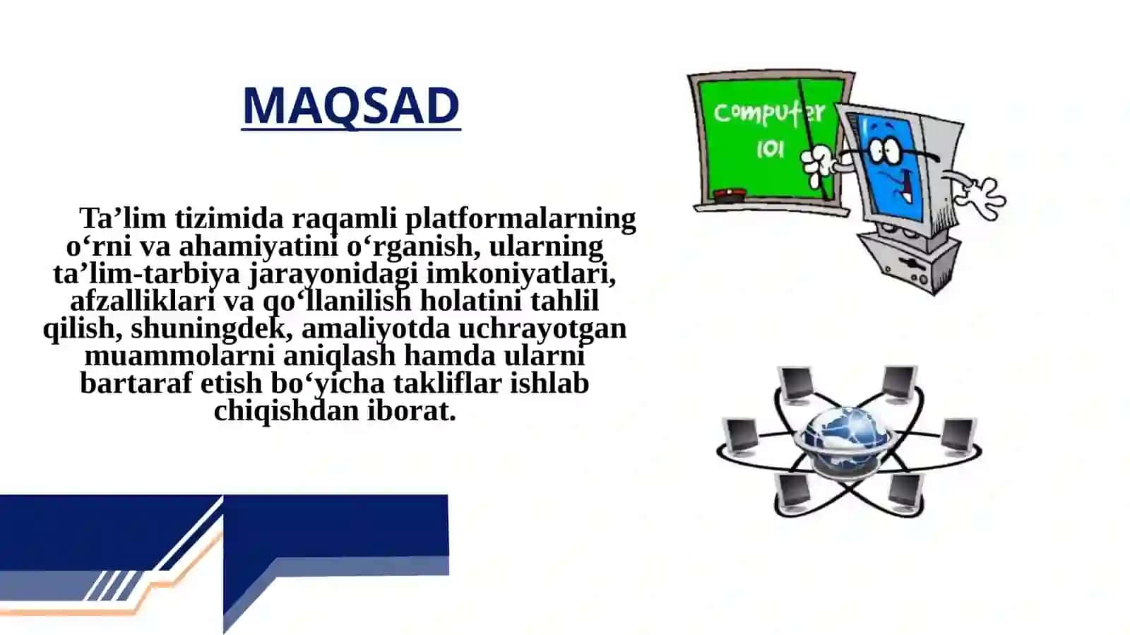 RAQAMLI PLATFORMALAR VA ULARDAN FOYDALANISH 4