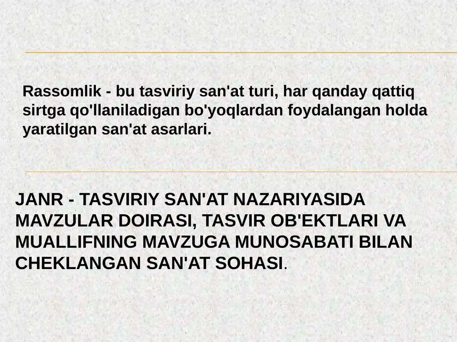 Tasviriy san'atdagi janrlar 4