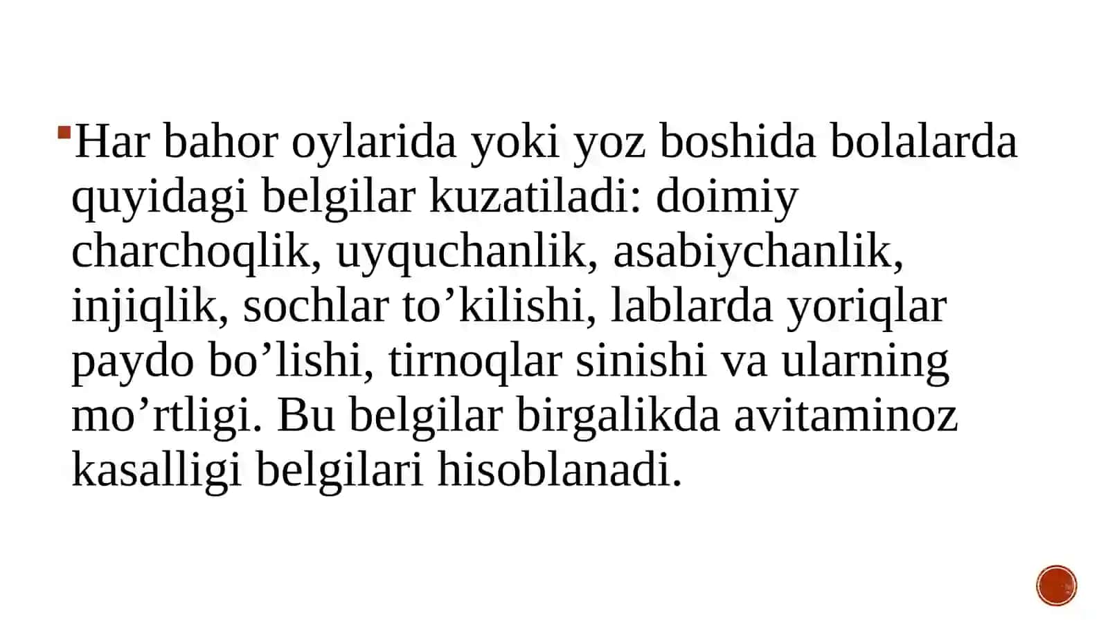 Bolalarda vitaminlar yetishmovchiligining oqibatlari 4