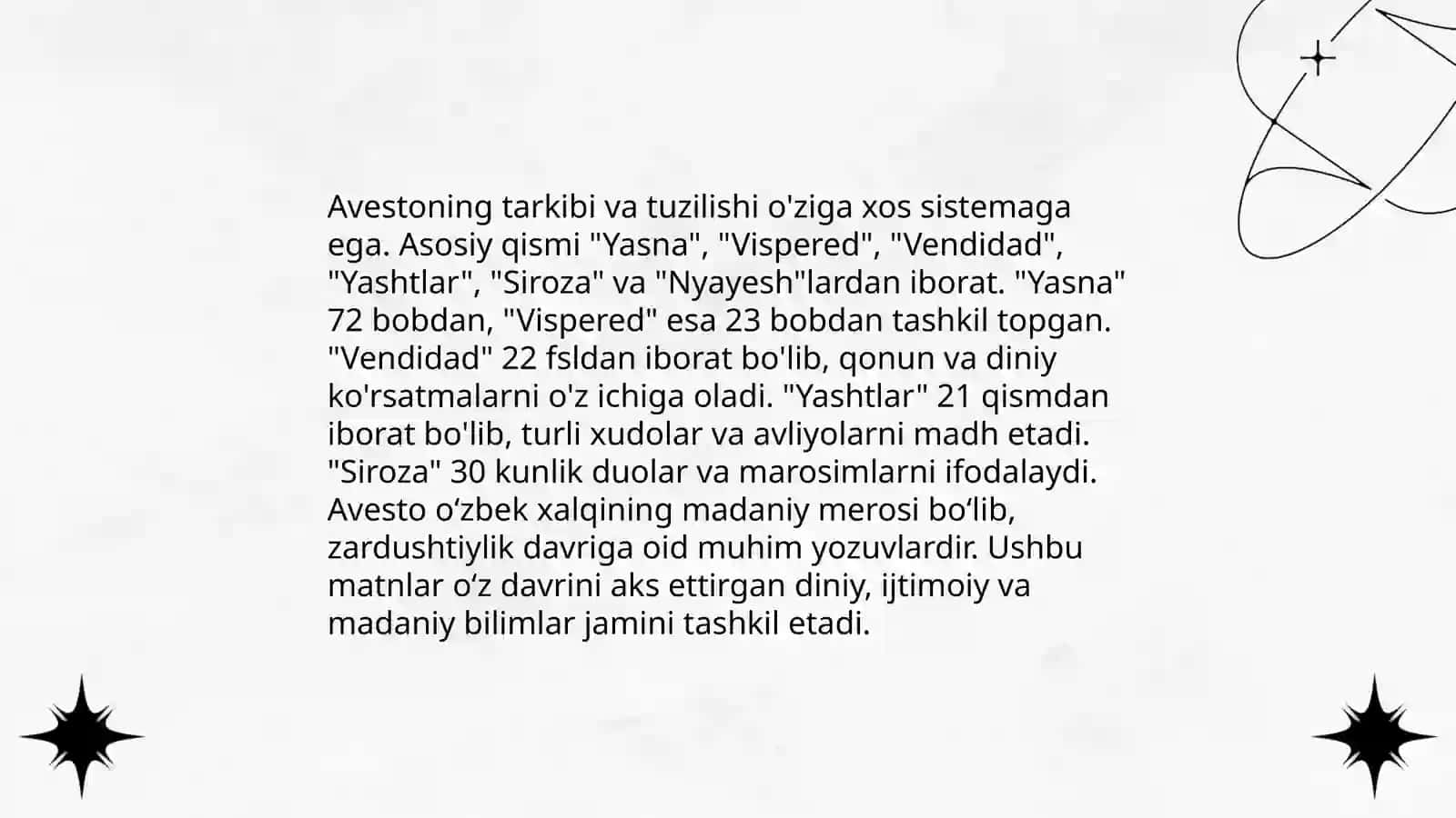 Avesto va uning tarixiy ahamiyati 4