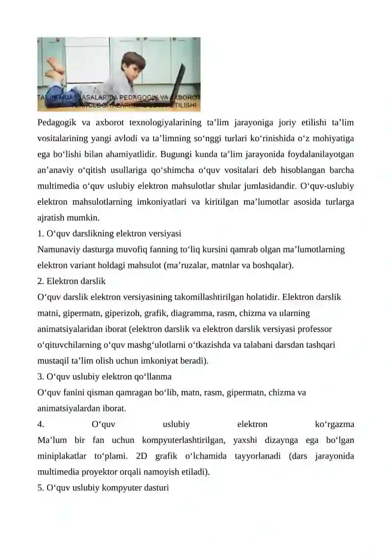 Ingliz tilini o'rgatuvchi dastur 4