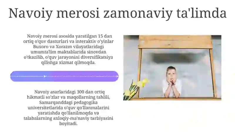 Navoiyning pedagogik qarashlari 4
