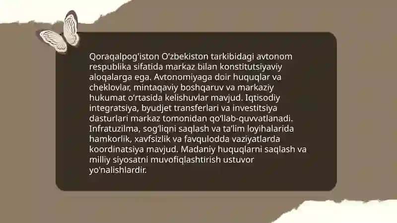Qoraqalpog'iston Mustaqillik Davri 4