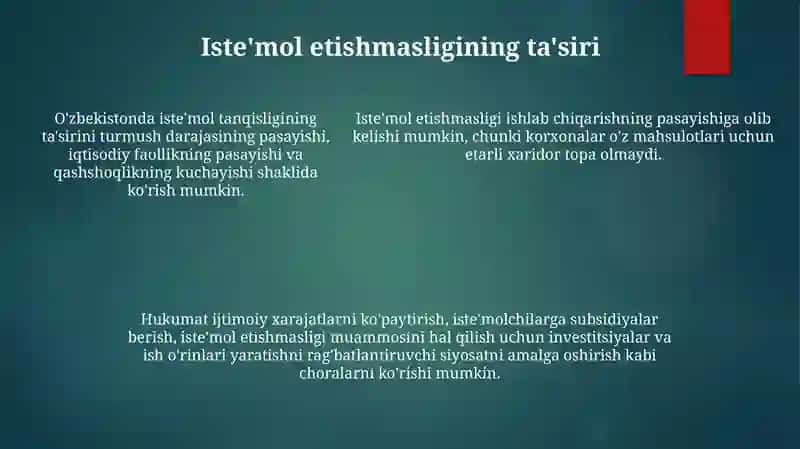 Istemol Taqchiligi Va Uni Keltirib Chiqaruvchi Sabablari 4
