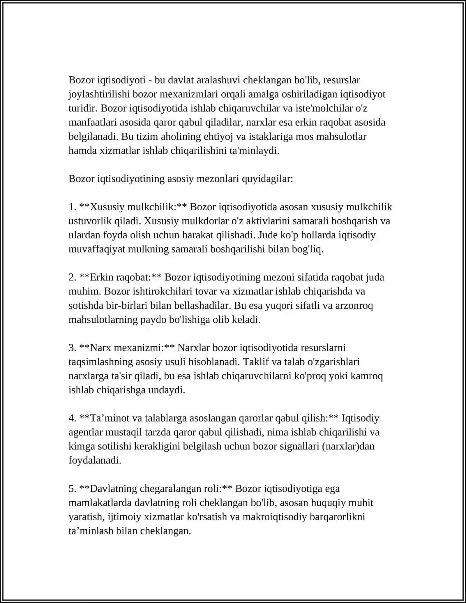 IQTISODIY NAZARIYA 4