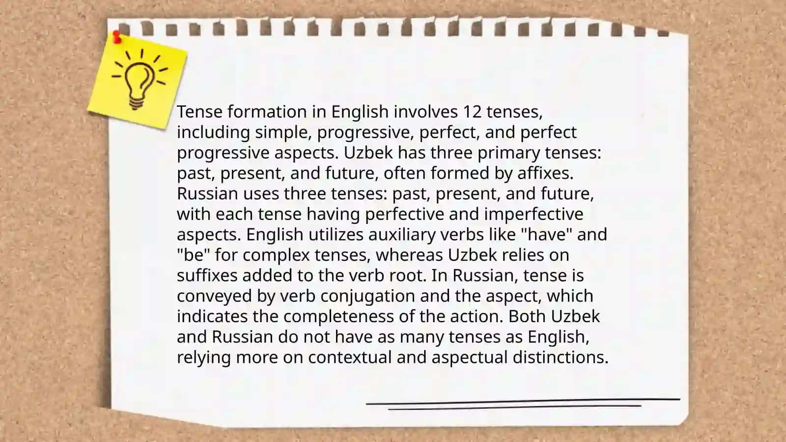 Comparative tyopology of the verb in Modern English and Uzbek and Russian languages 4