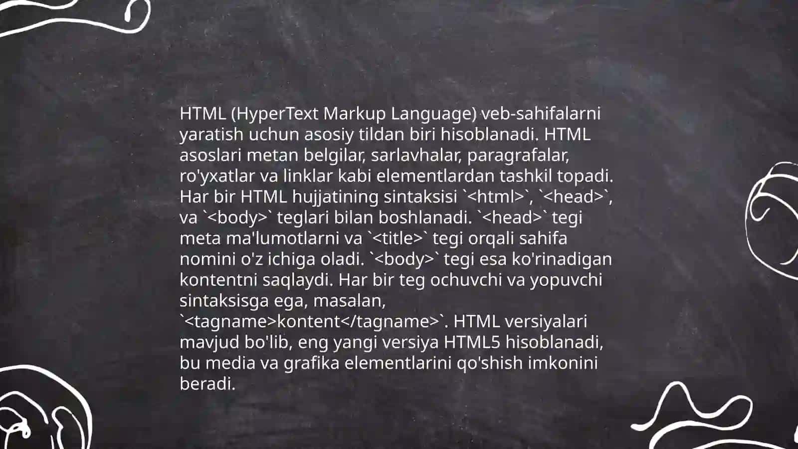 Mening birinchi web sahifam 4