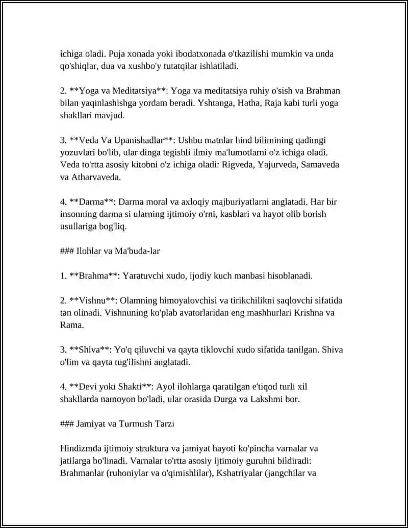 HINDISTON DINLARI 4