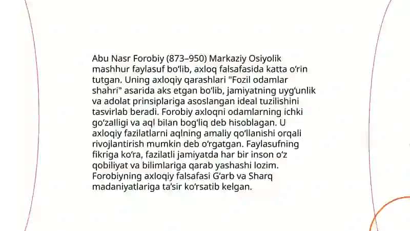 Abu Nasr Forobiy, Yusuf Xos Hojib va Abu Ali Ibn Sinoning ta'limiy-axloqiy qarashlari 4