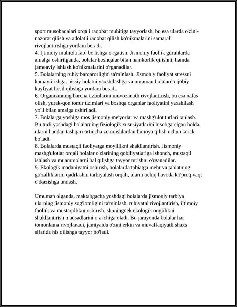 MAKTABGACHA TALIM TASHKILOTLARIDA JISMONI TARBIYA 4