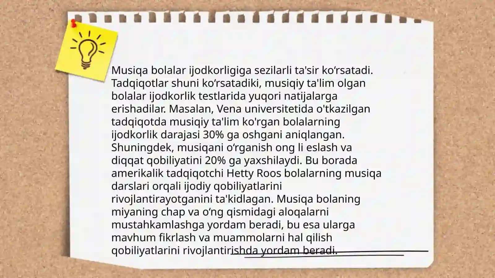 Bola hayotida musiqani òrni va roli.òyin kulgu kechalari 4